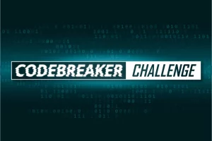 Banner reads; Codebreaker Challenge