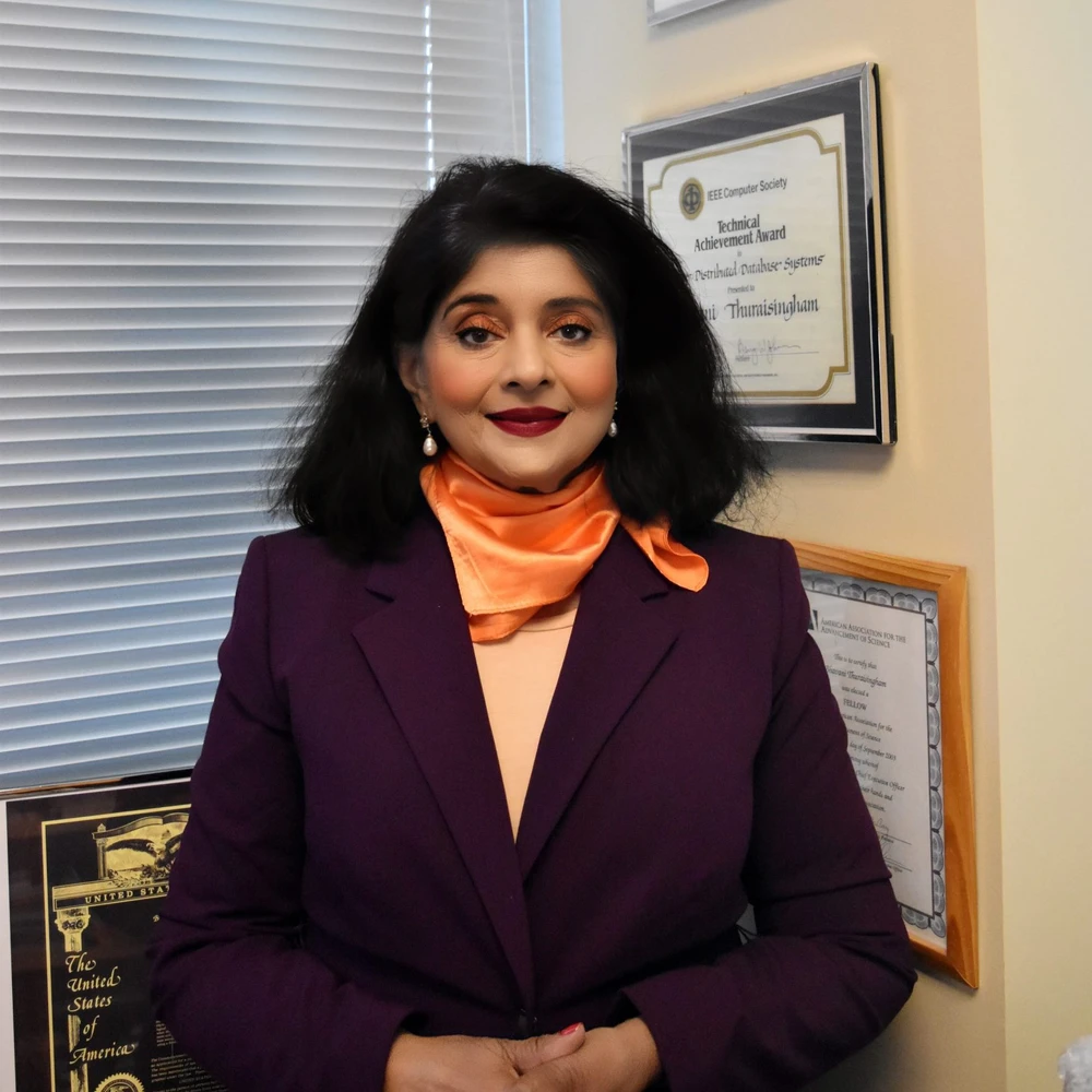 Elevating Education: A Conversation with Bhavani Thuraisingham, Taylor L. Booth Education Award Winner